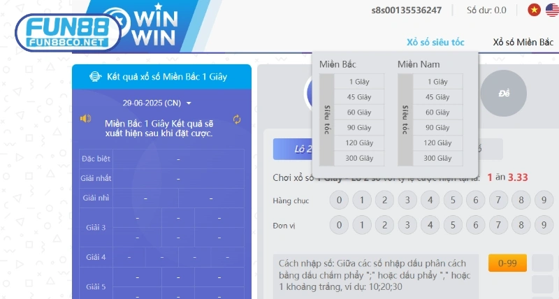 Các hình thức cá cược XSST phổ biến tại Fun88 