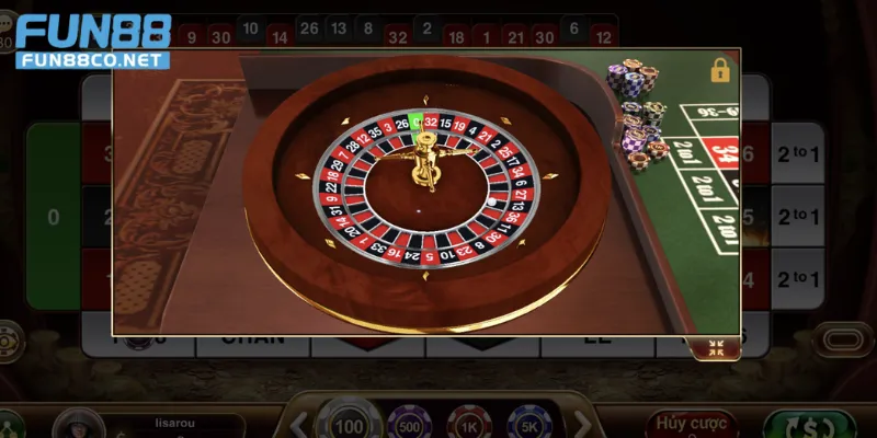Các loại cược trong tại bàn Roulette 