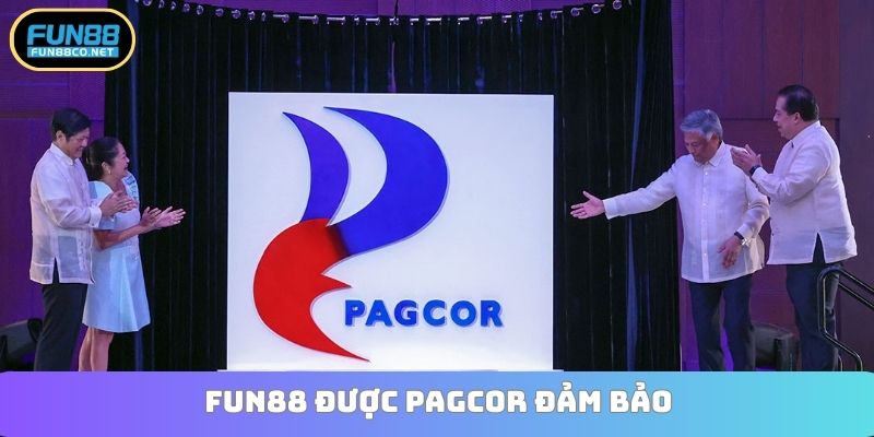 Fun88 được PAGCOR đảm bảo